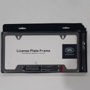 Original Land Rover Range Rover Evoque License Plate Frame
